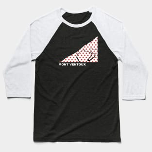 Mont Ventoux - KOM Baseball T-Shirt